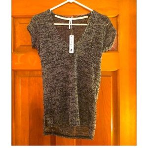 Black & Grey short sleeve light tee